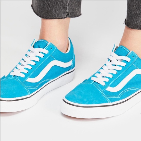 vans old skool turquoise